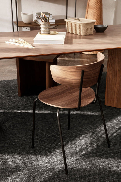 Ferm Living Herman Dining Chair - Black Powder Coated Steel
