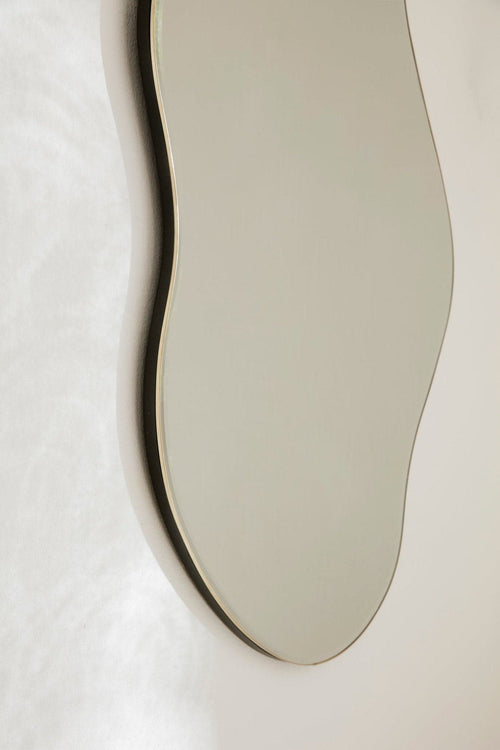 Ferm Living Pond Mirror in Brass - Large