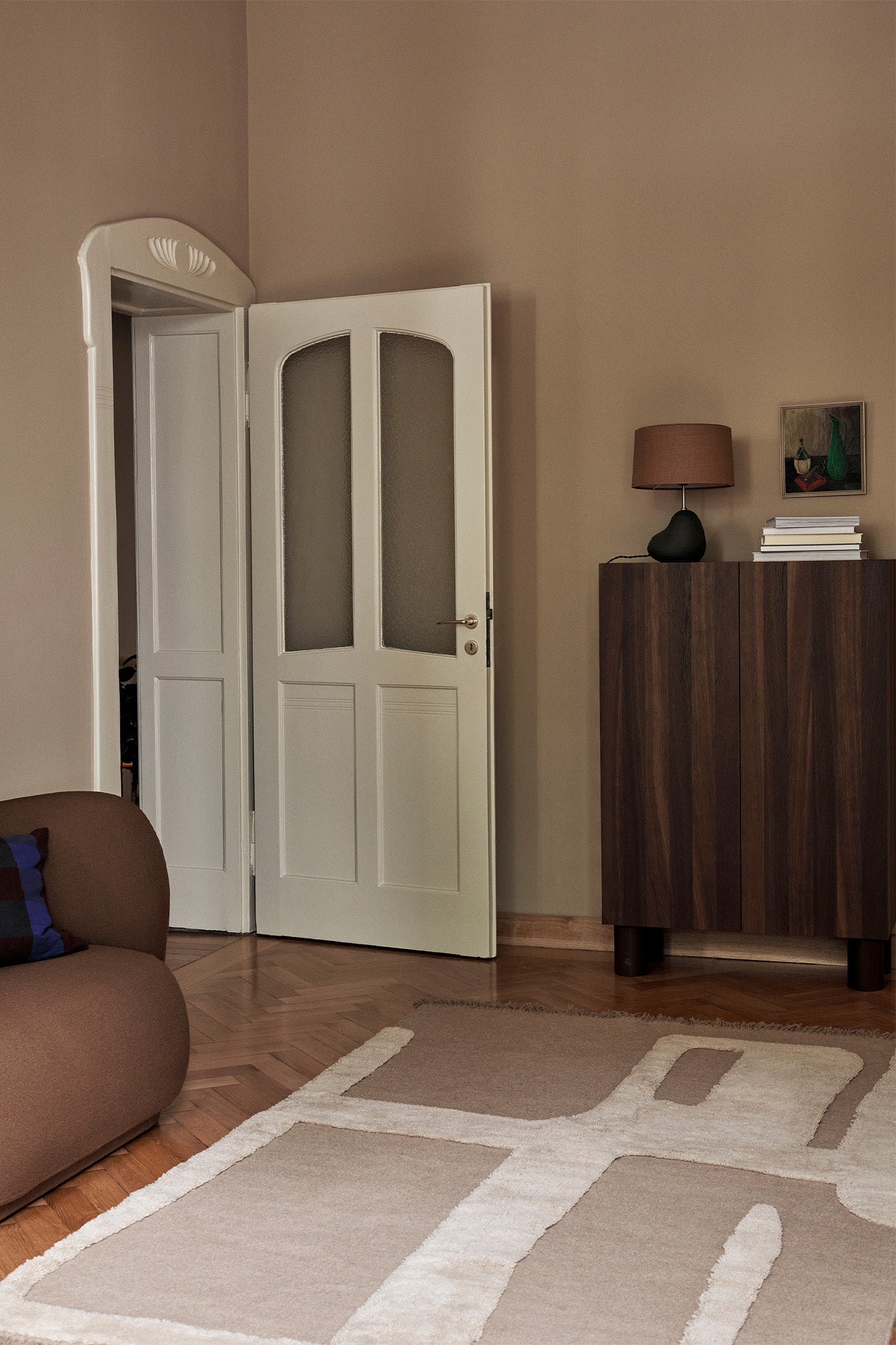 Ferm Living Post Storage Cabinet in Smoked Oak - Marz DesignsFerm Living