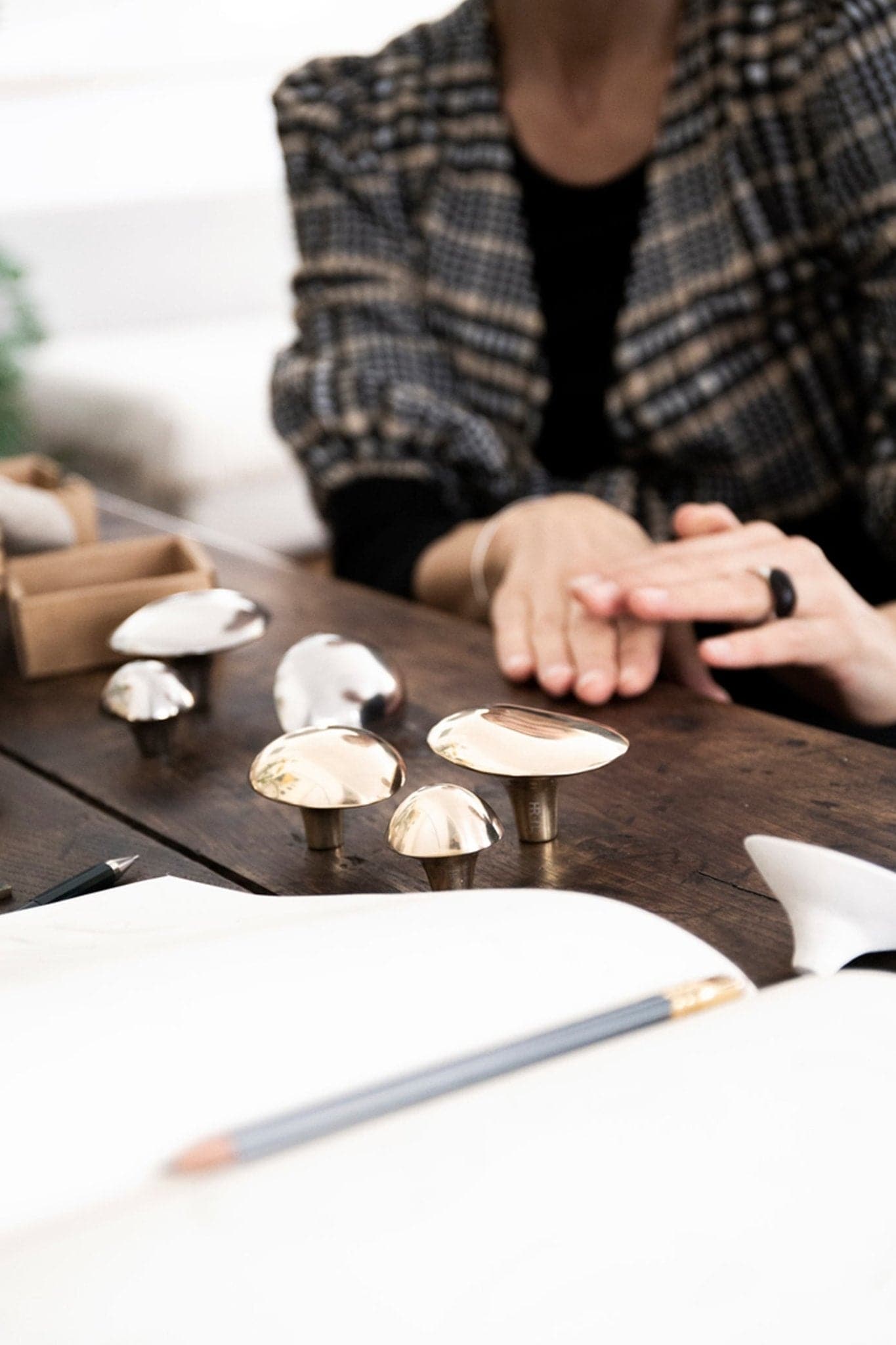 Helena Rohner x Ferm Living Wall Hooks - Stainless Steel - Marz Designs AUFerm Living