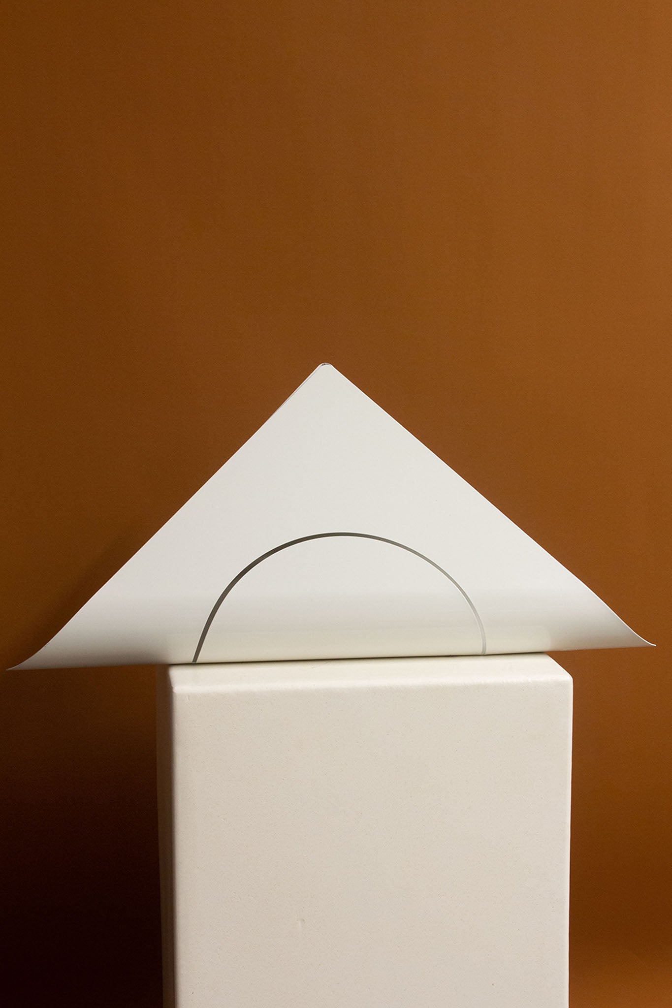 Imperfect Furl Triangle Wall Light - Marz DesignsMarz Designs