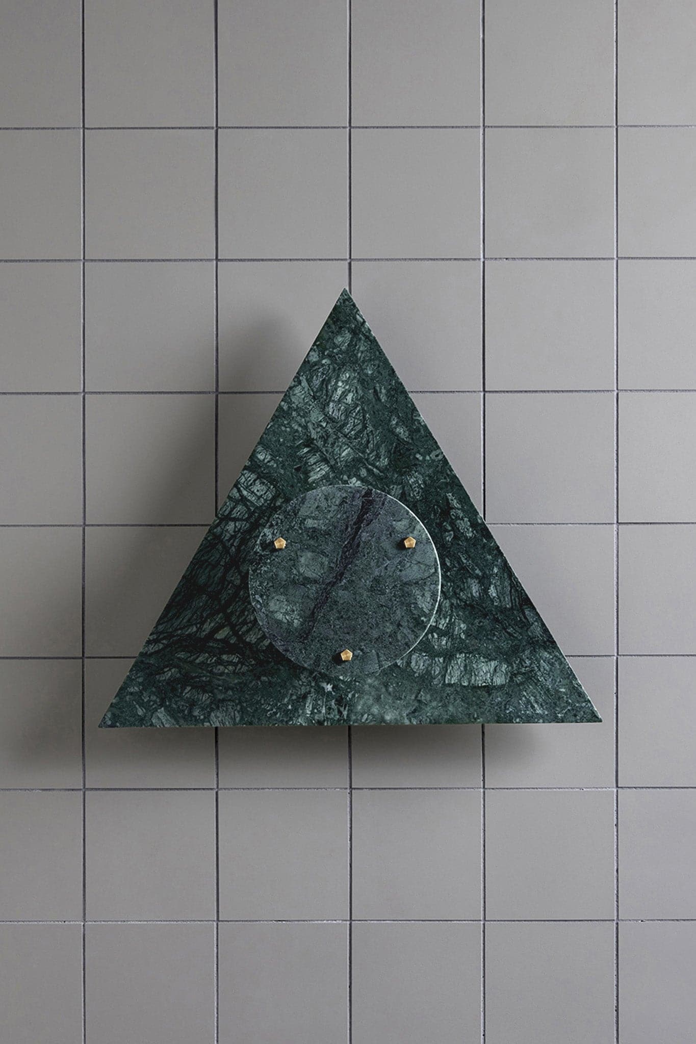 Marz Designs Feature Lighting - Bermuda Wall Light in Moss/Brass