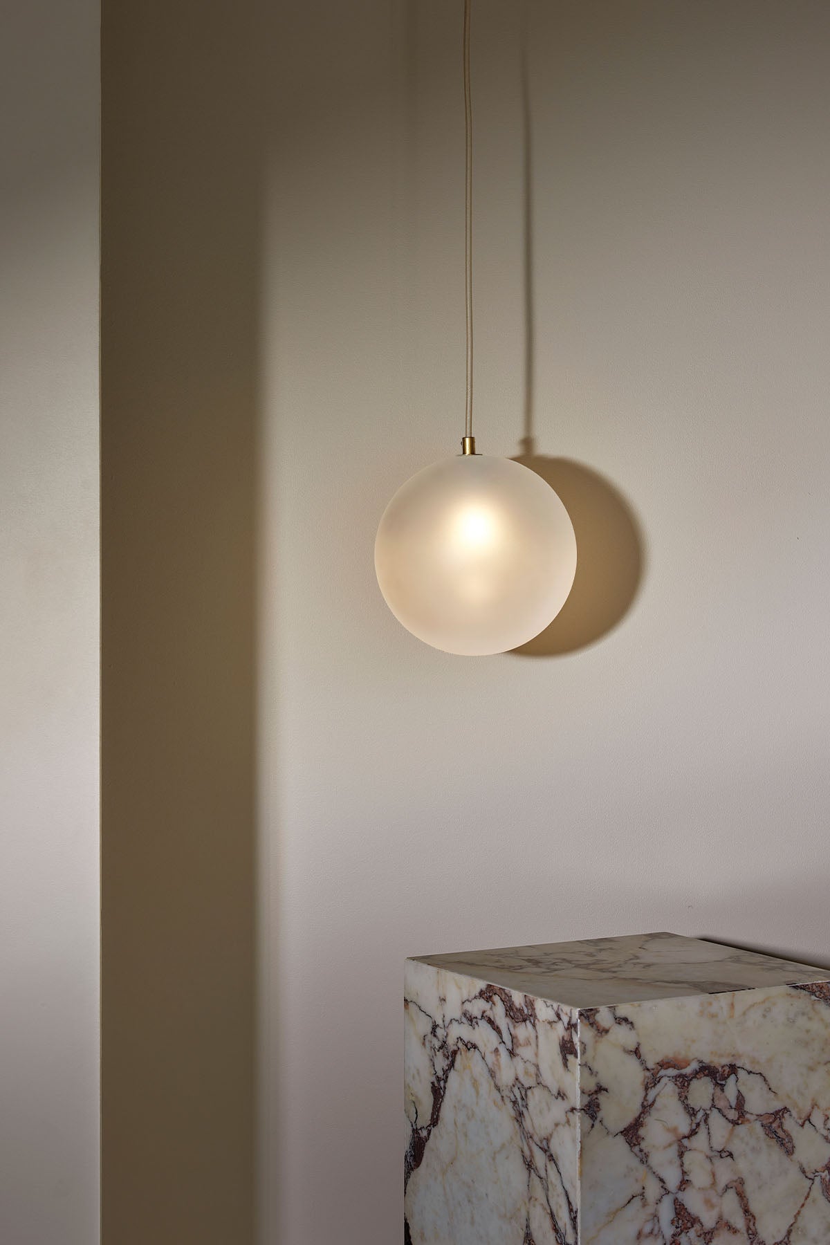 Orb Pendant Light, Large - Fabric Flex - Marz DesignsMarz Designs