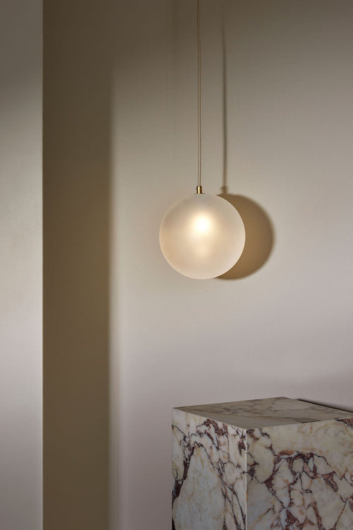 Orb Pendant Light, Large - Fabric Flex