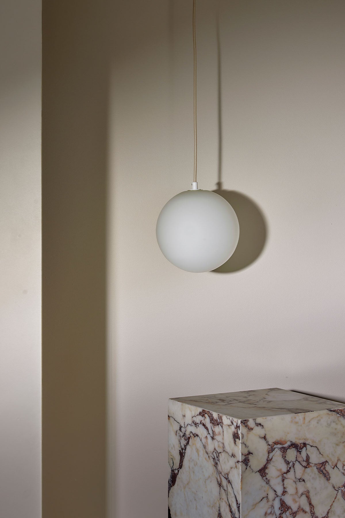 Orb Pendant Light, Large - Fabric Flex - Marz DesignsMarz Designs