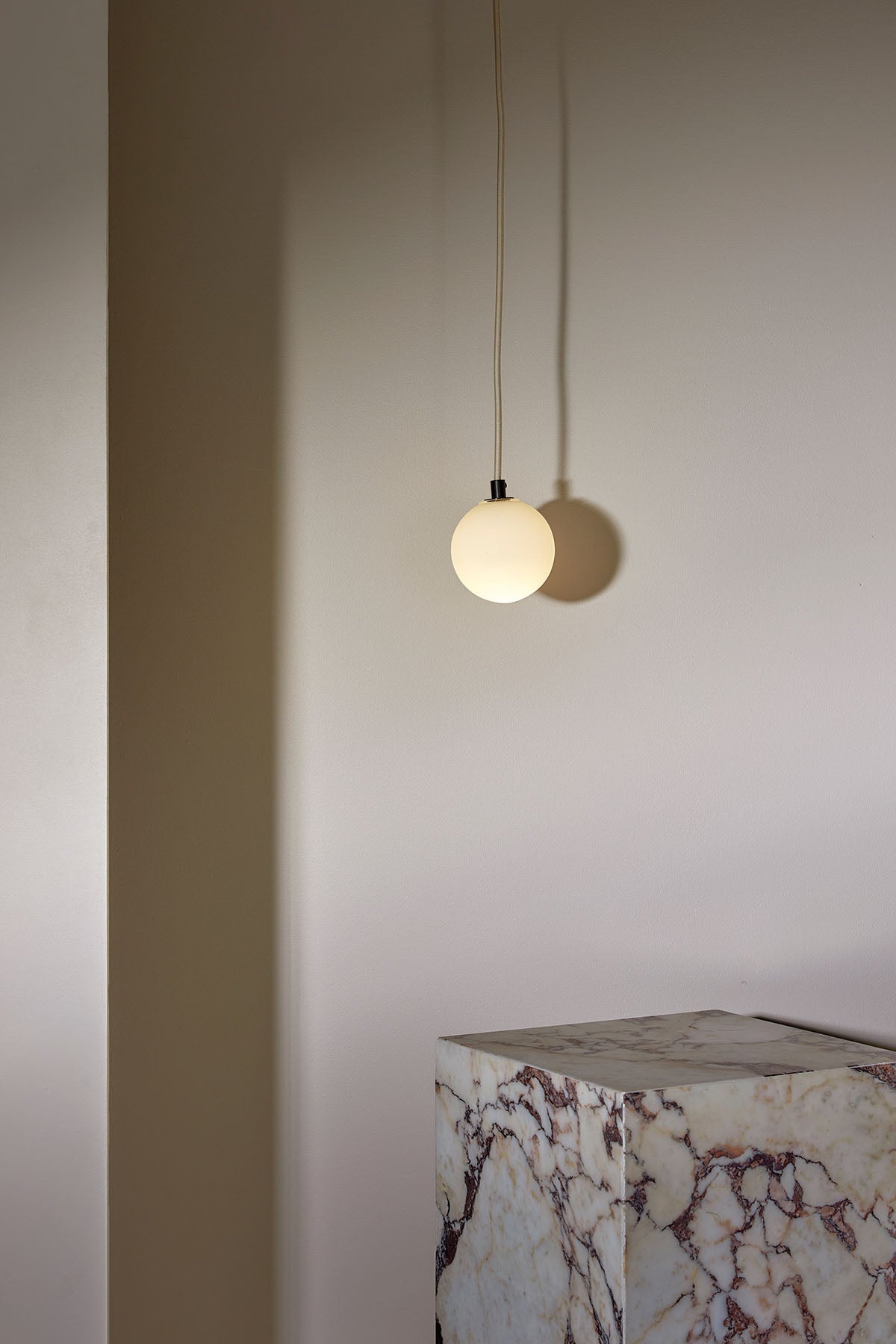 Orb Pendant Light, Small - Fabric Flex - Marz DesignsMarz Designs
