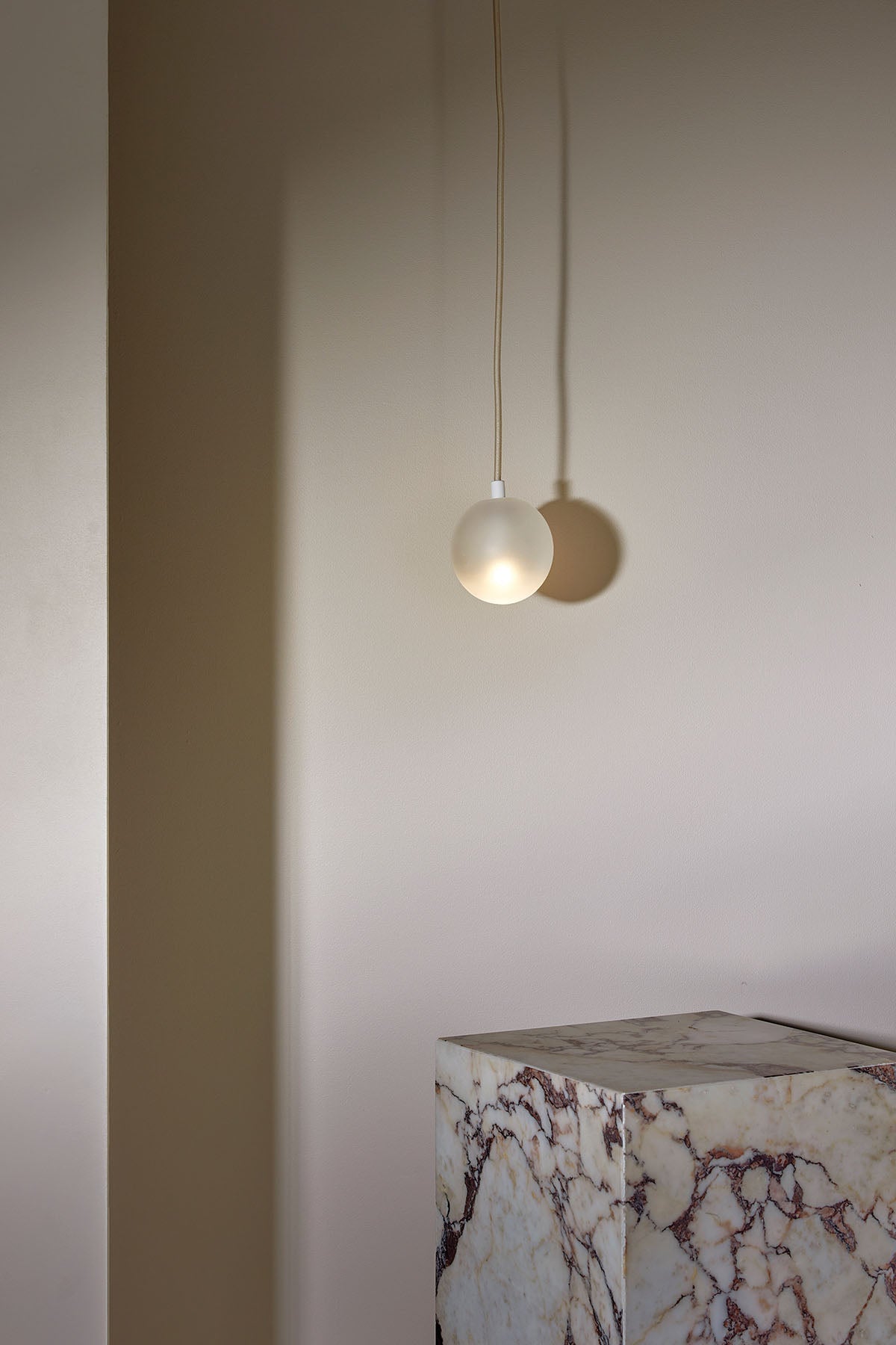 Orb Pendant Light, Small - Fabric Flex - Marz DesignsMarz Designs