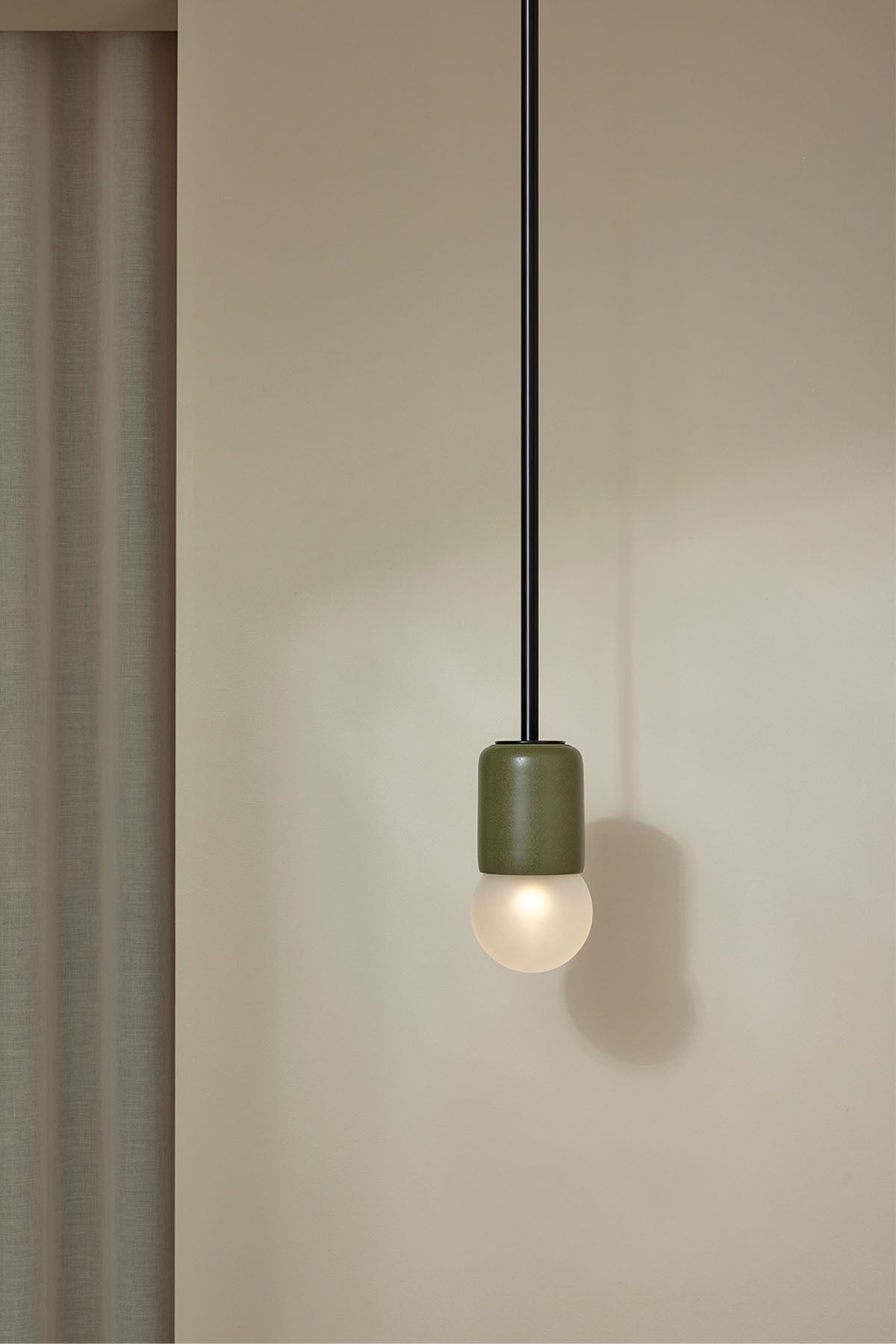Terra 1 Pendant Light - Solid Rod - Marz DesignsMarz Designs