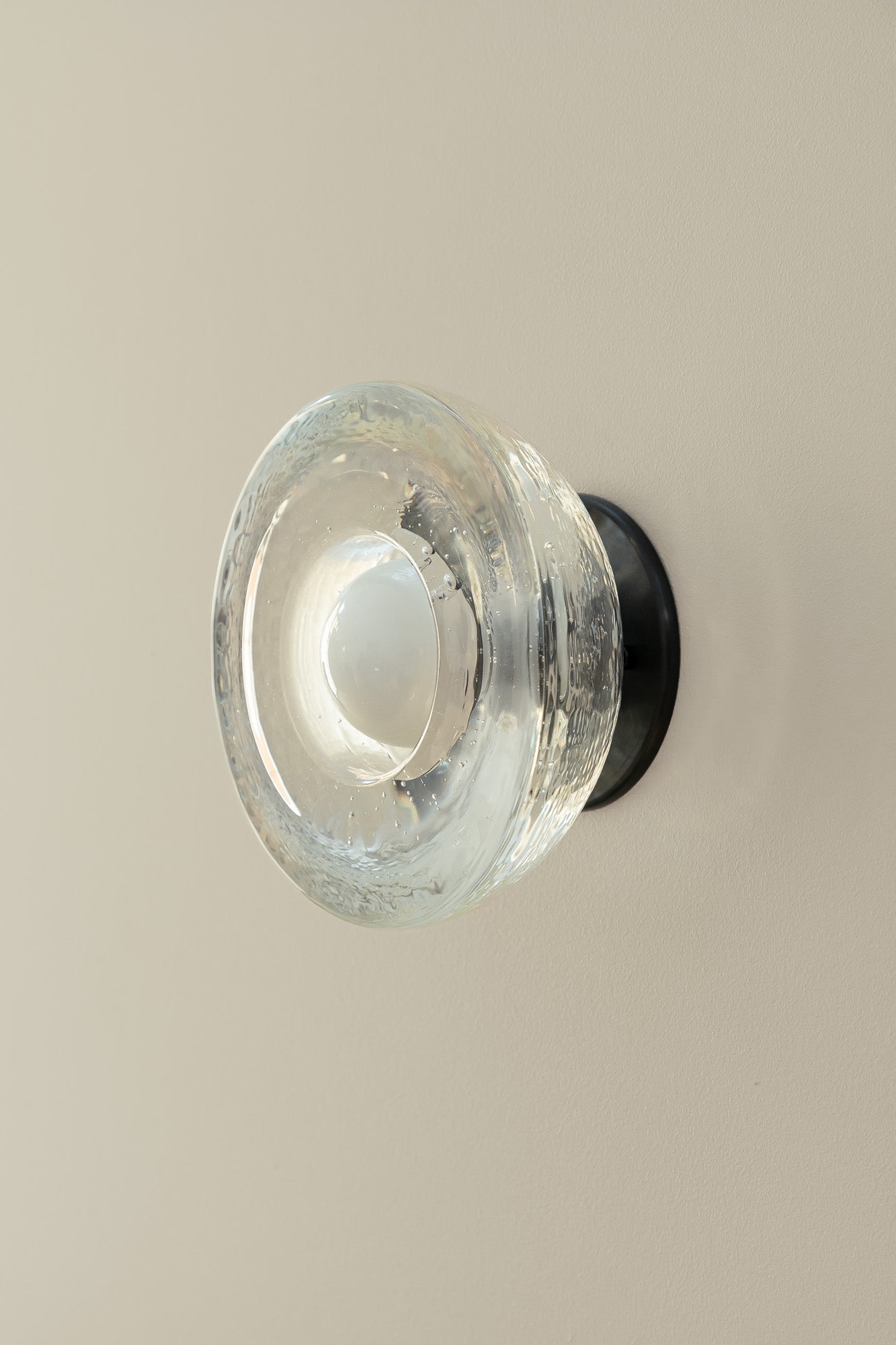 Aurelia Surface Sconce, Cast Glass
