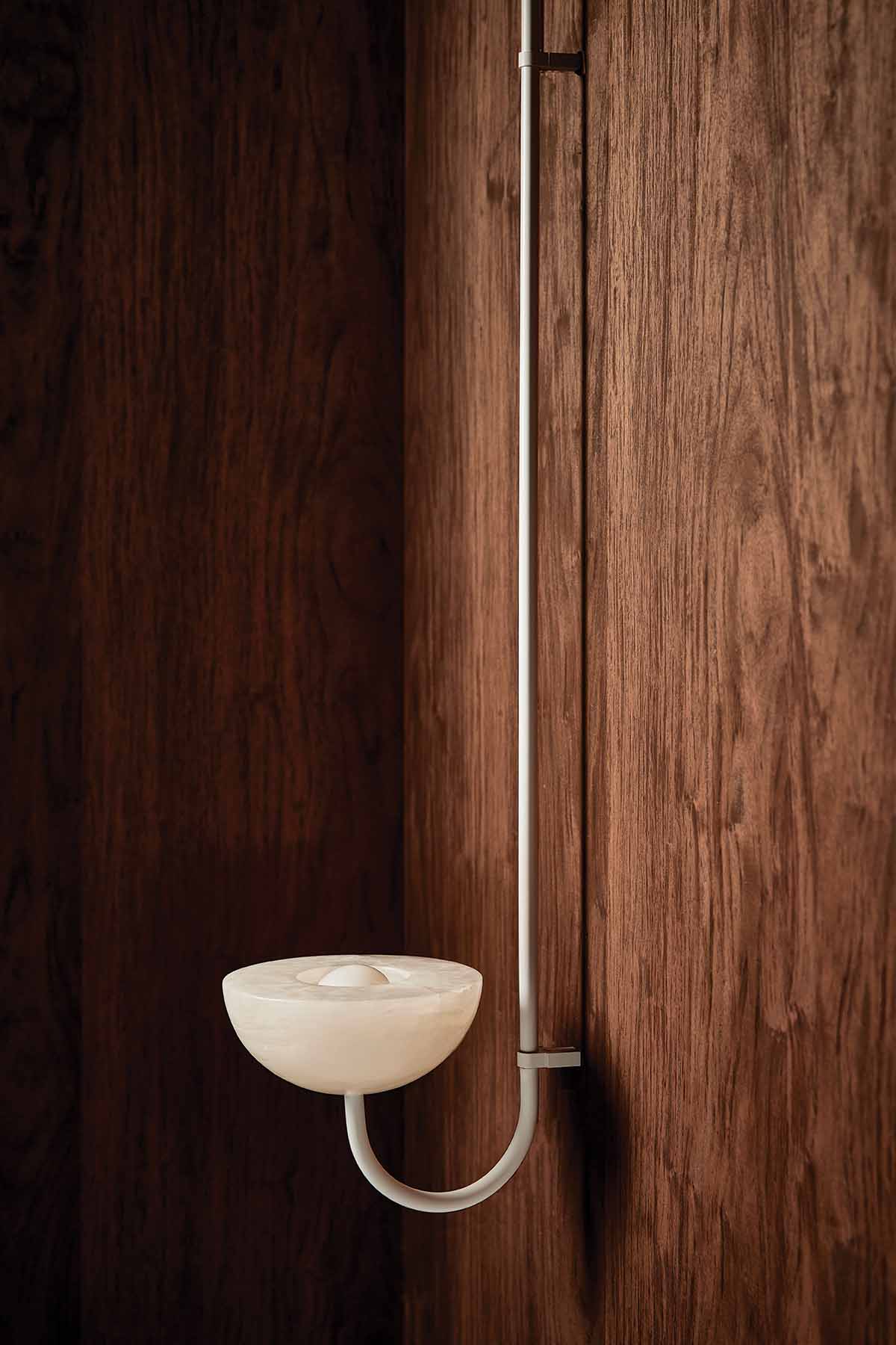 Aurelia Wall Light, Stone