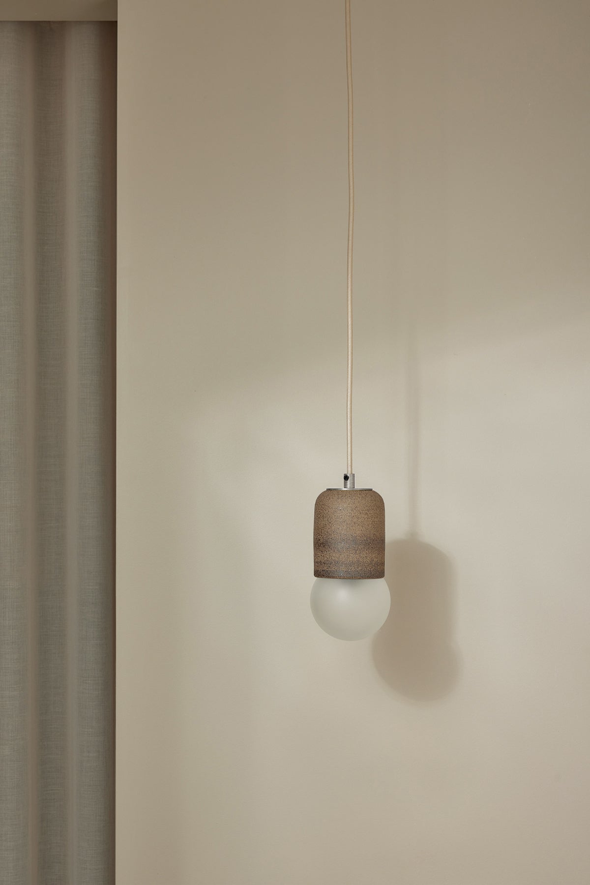 Terra 1 Pendant Light - Fabric