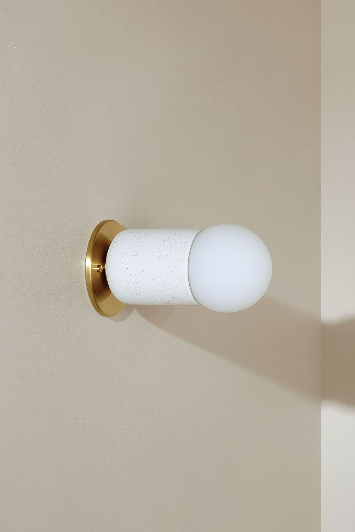 Terra 1 Surface Sconce, Slim Base