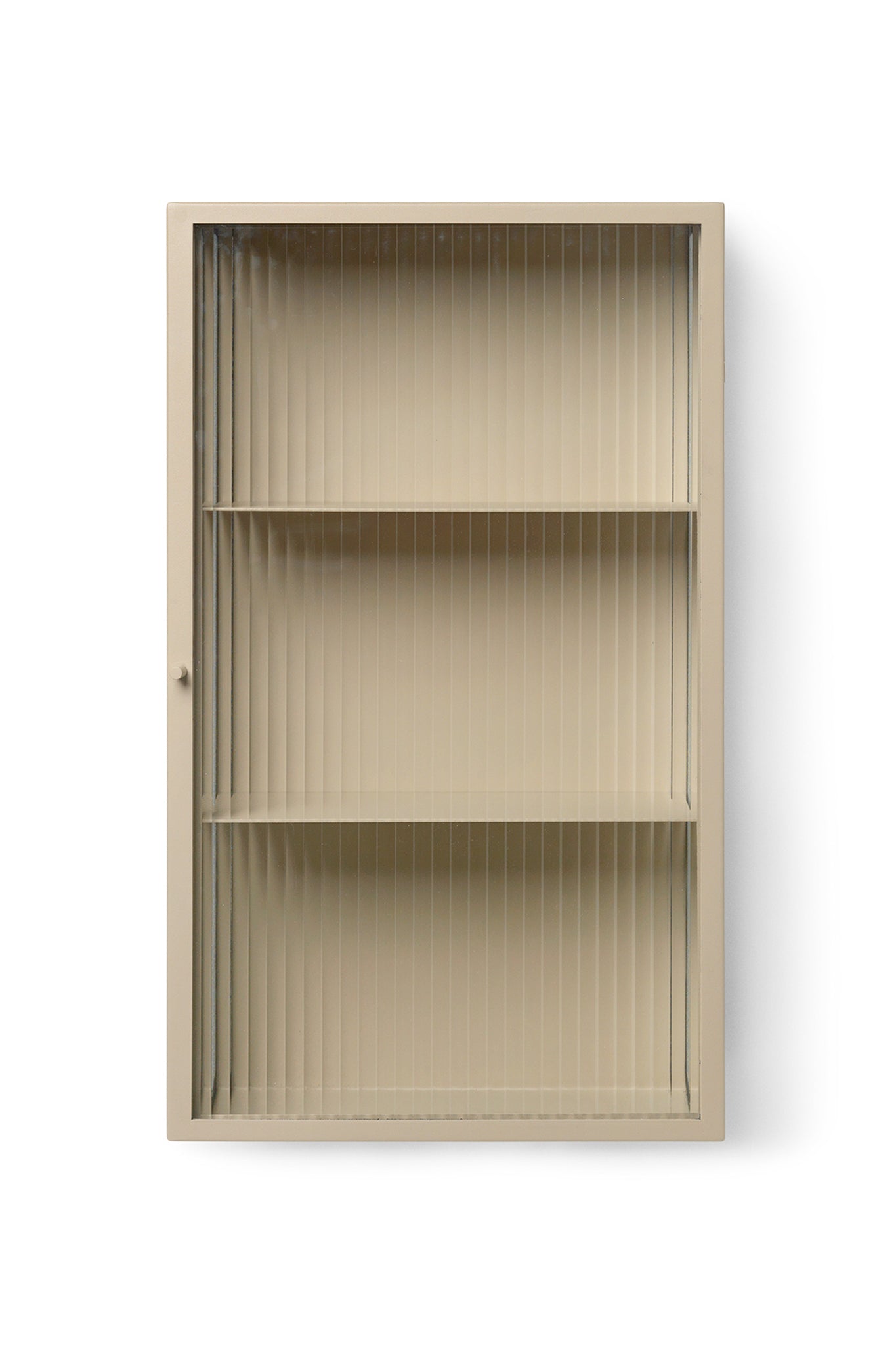 Ferm Living Haze Wall Cabinet - Reeded Glass