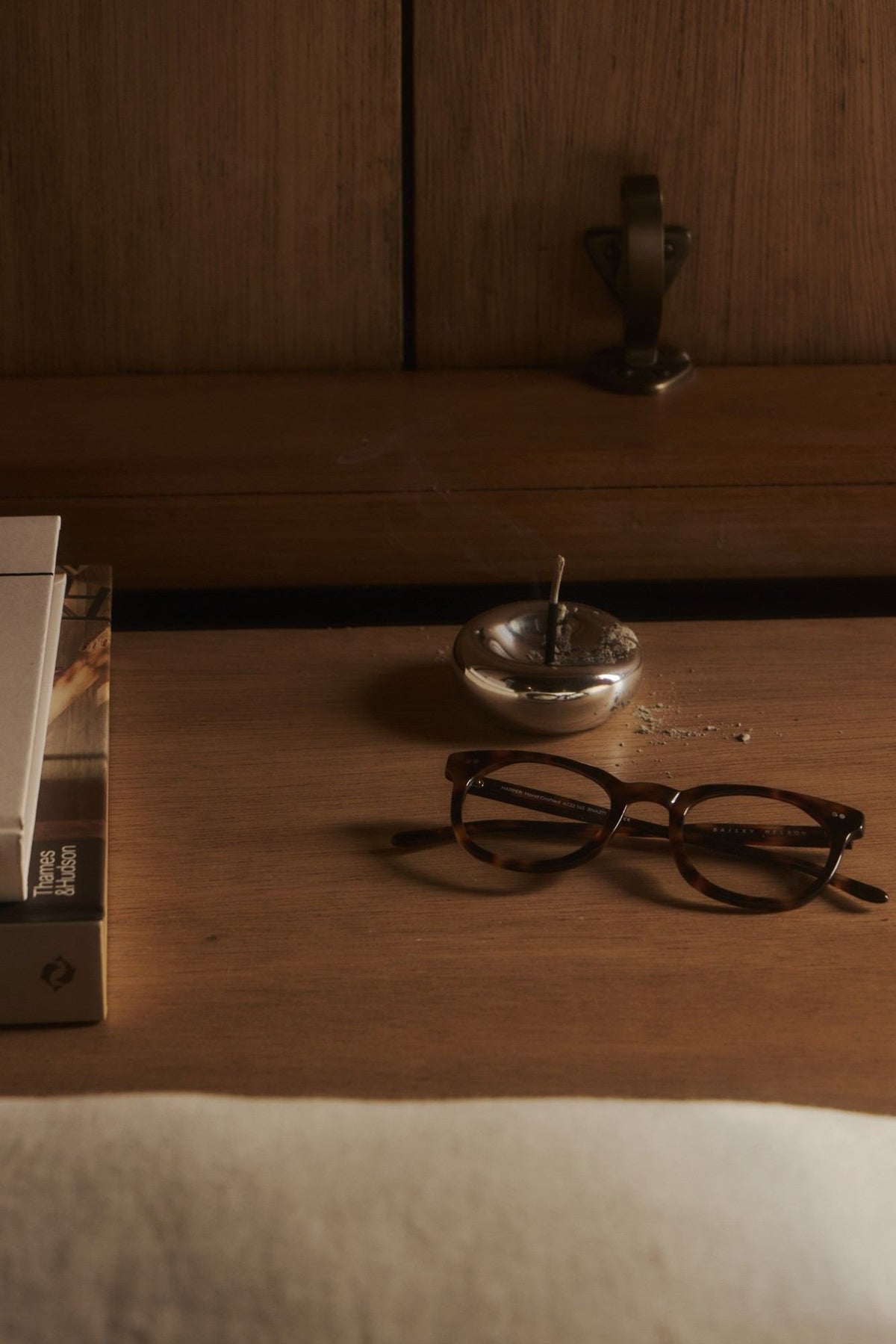 Gentle Habits · Incense Holder · Chrome