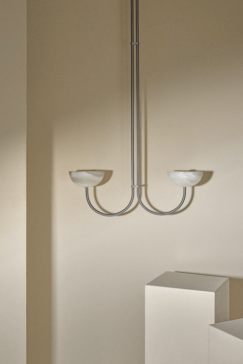 Aurelia Double Pendant, Stone