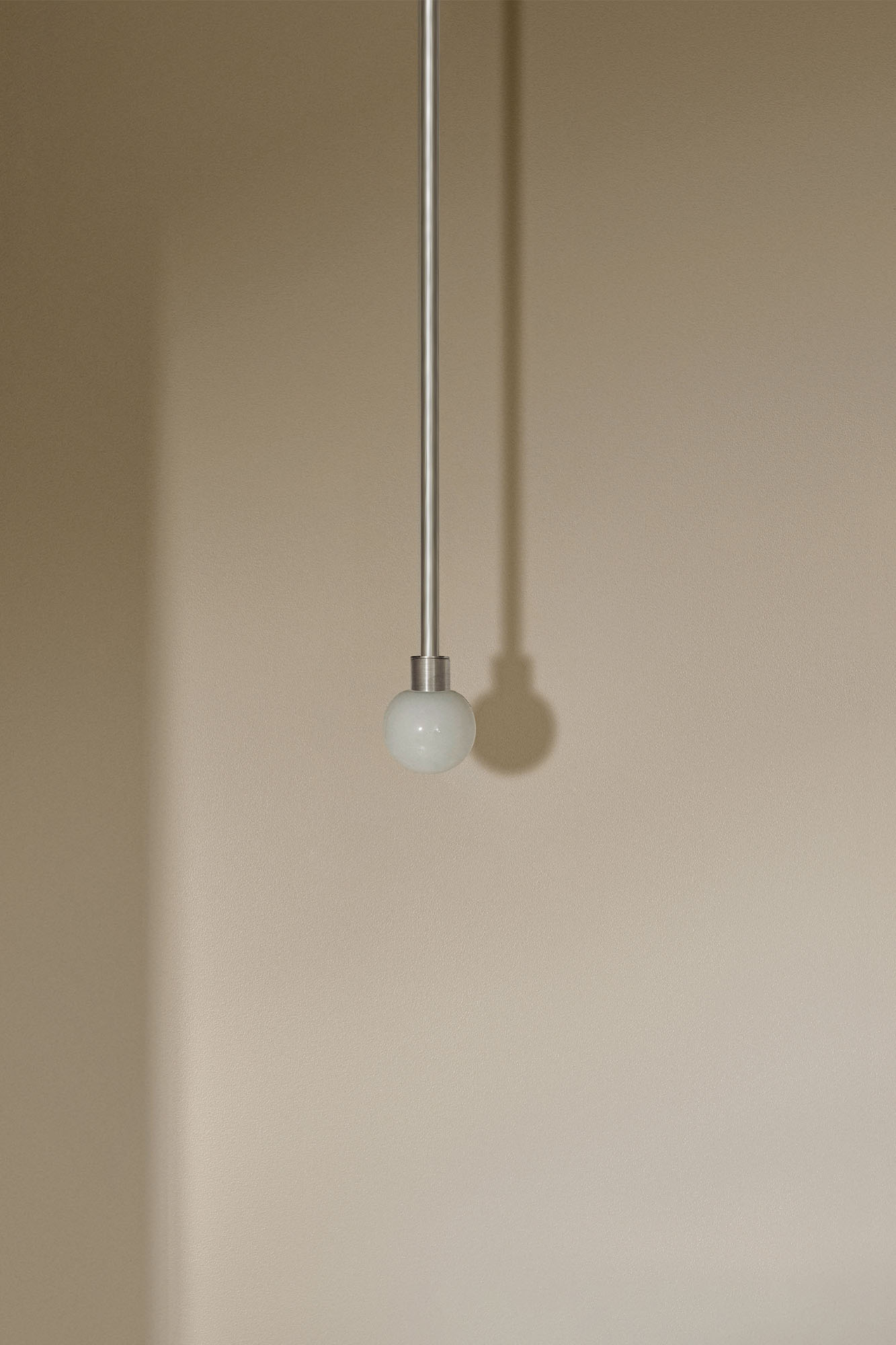 Orb Pendant Light · Solid Rod · Mini