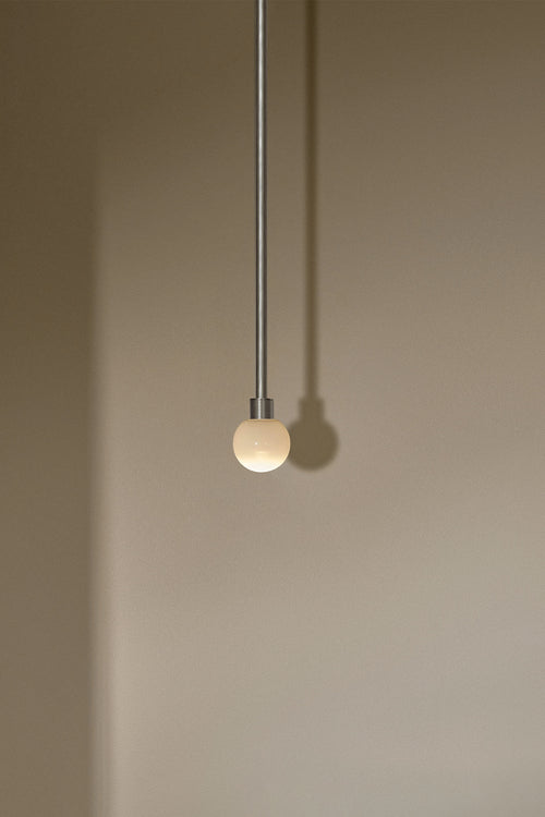Orb Pendant Light · Solid Rod · Mini