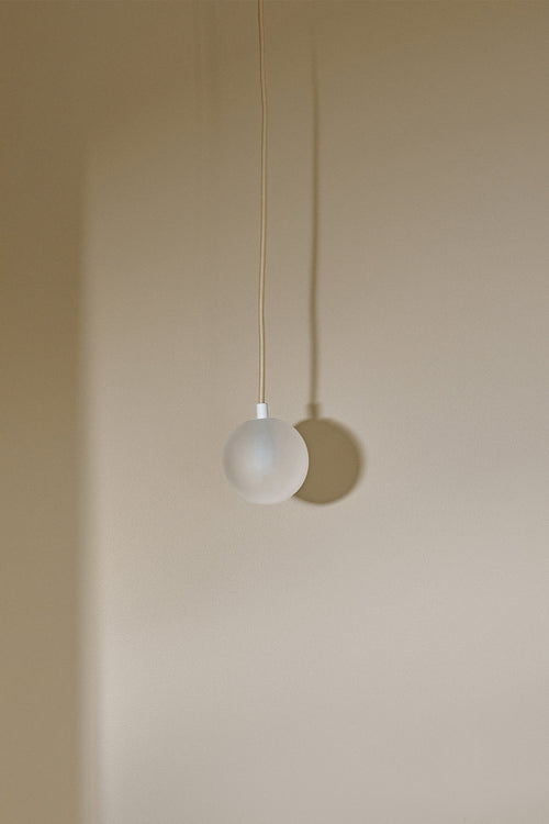 Orb Pendant Light, Small - Fabric Flex