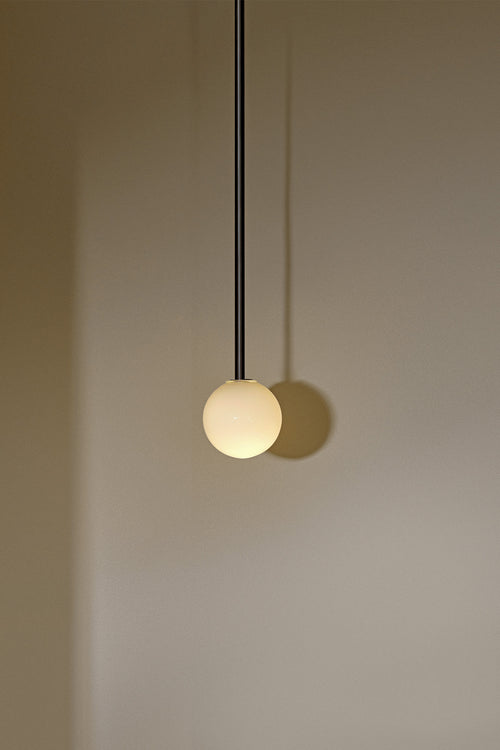 Orb Pendant Light, Small - Solid Rod