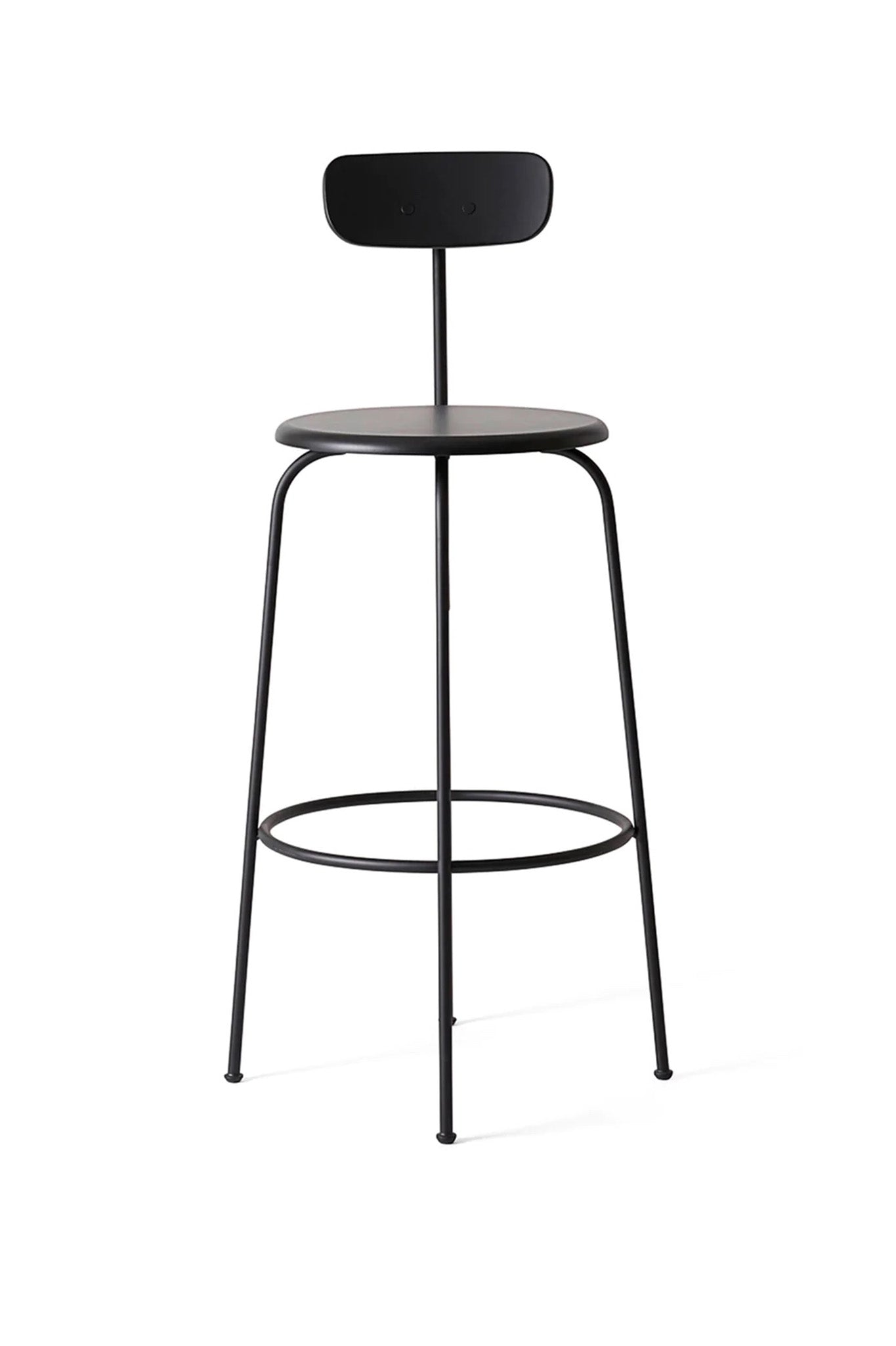 Menu Afteroom Bar Chair - Black Steel