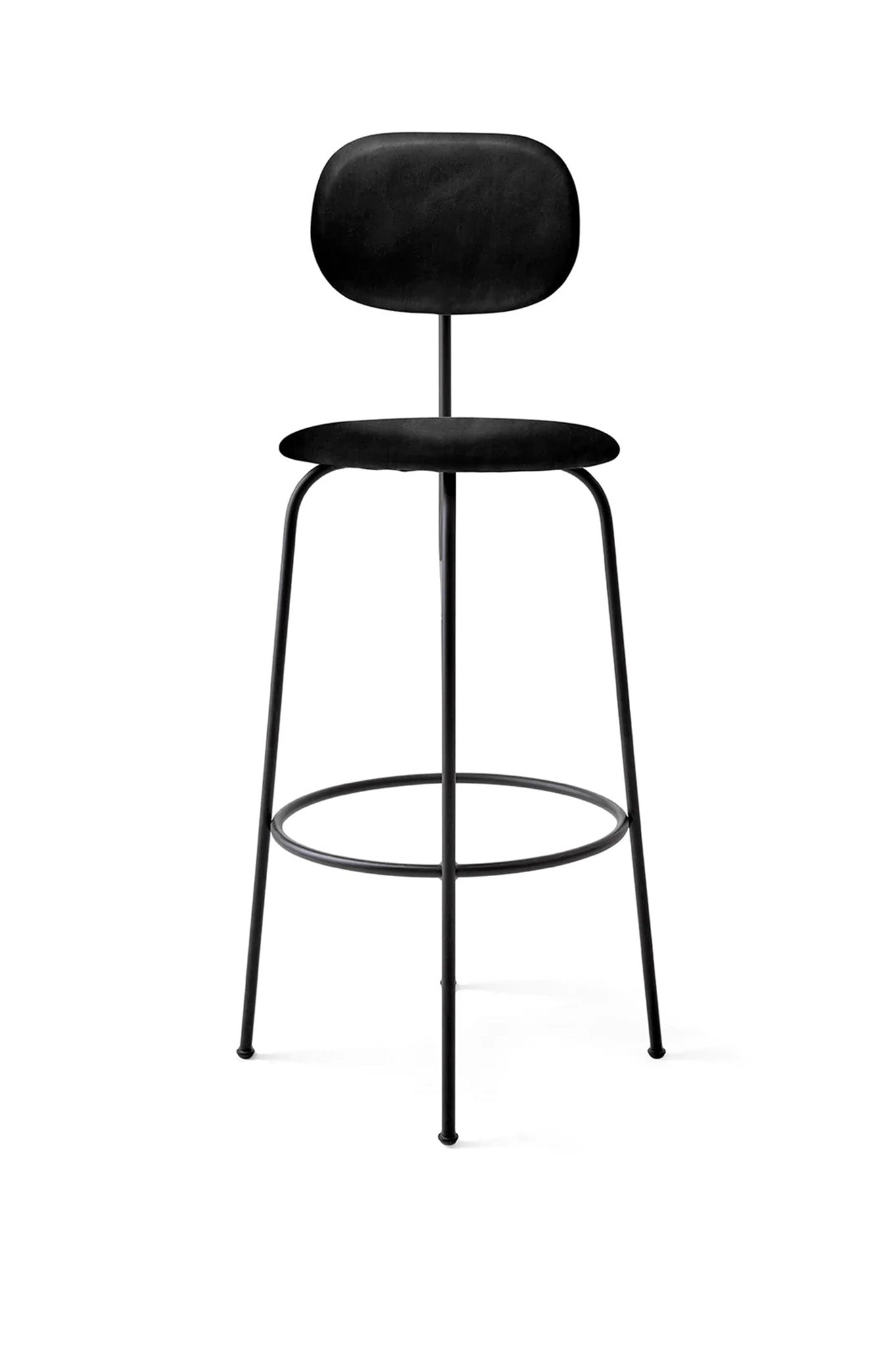Menu Afteroom Bar Chair - Black Steel