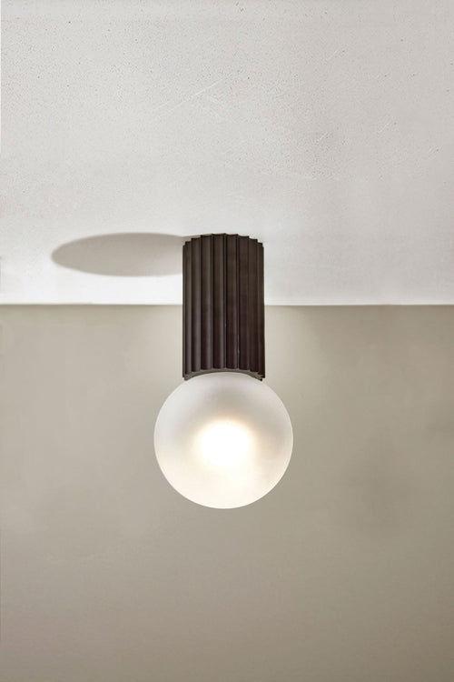 Attalos Ceiling, Spring Clip in Black