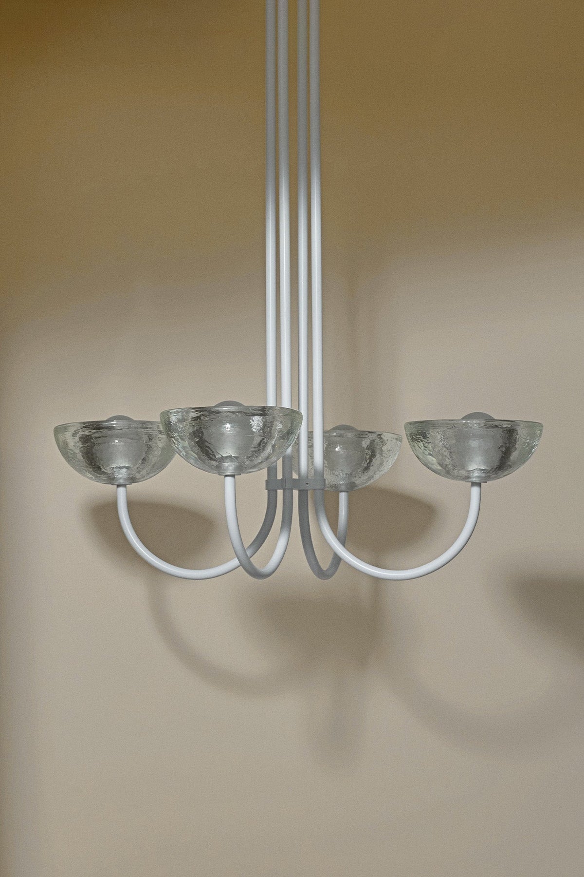 Aurelia Chandelier, Quad Pendant Light, Cast Glass - Marz Designs - Marz Designs - Aurelia Chandelier, Quad Pendant Light, Cast Glass