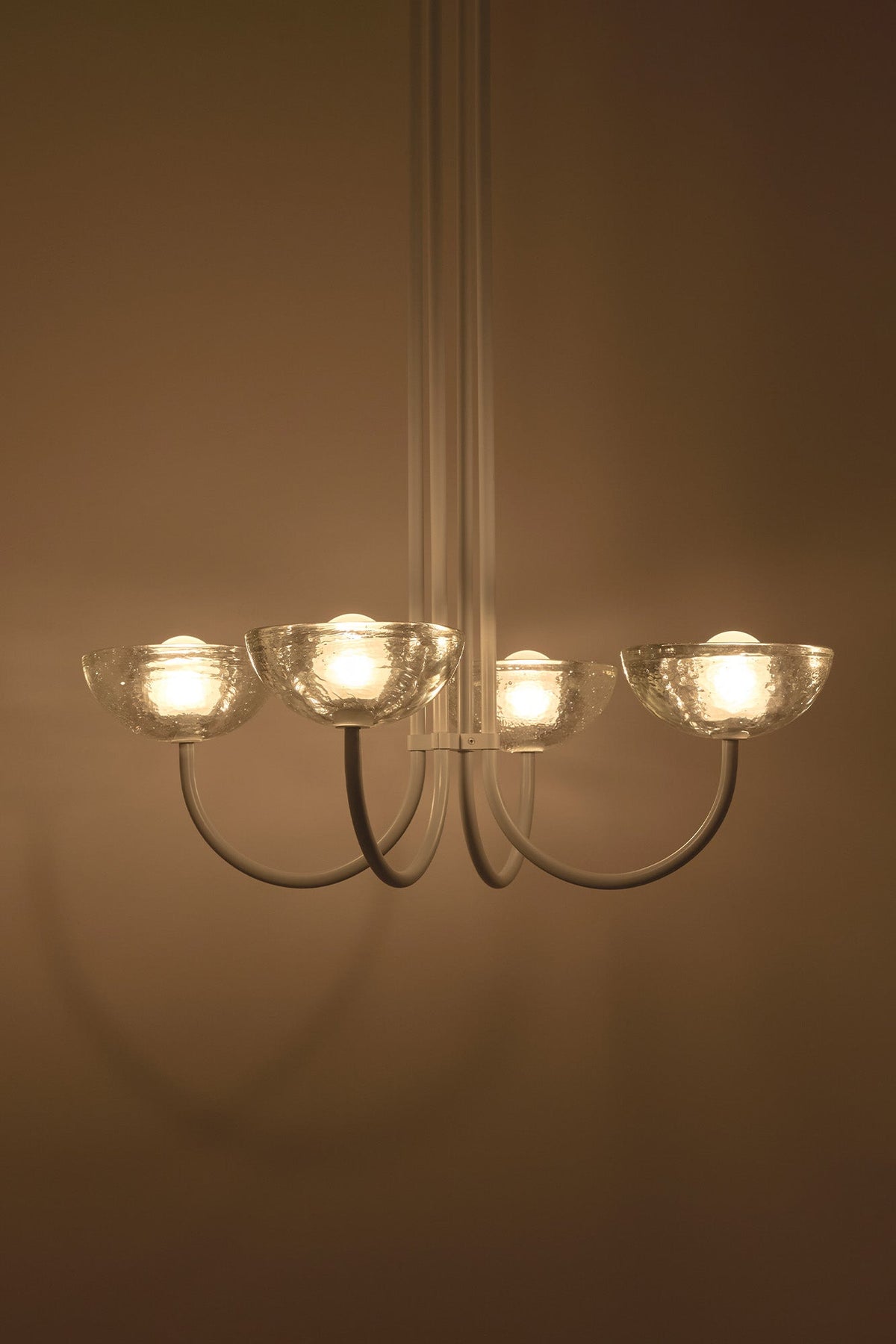 Aurelia Chandelier, Quad Pendant Light, Cast Glass - Marz Designs - Marz Designs - :lightonpdp