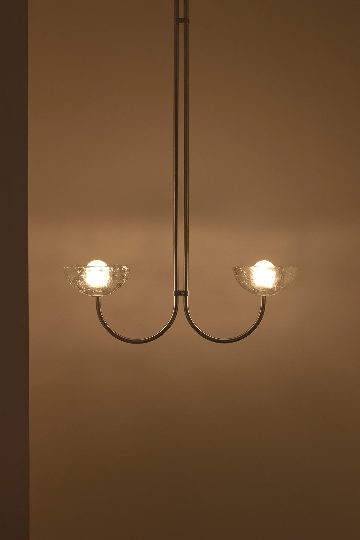 Aurelia Double Pendant Light, Cast Glass - Marz Designs - Marz Designs - :lightonpdp