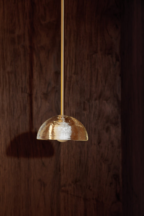 Aurelia Pendant Light, Cast Glass