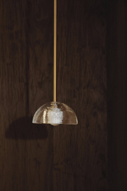 Aurelia Pendant Light, Cast Glass