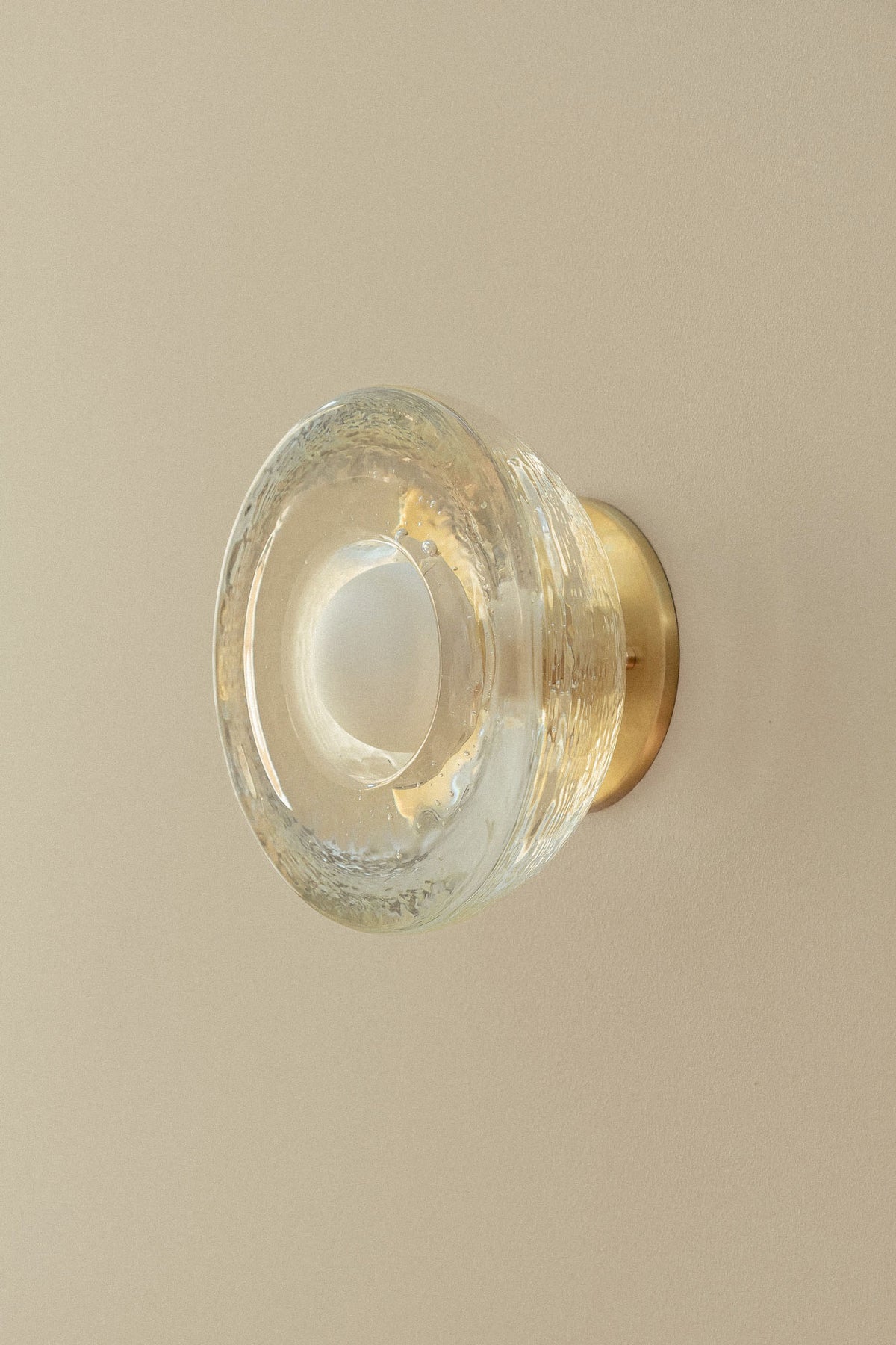 Aurelia Surface Sconce, Cast Glass - Marz Designs - Marz Designs - Aurelia Surface Sconce, Cast Glass