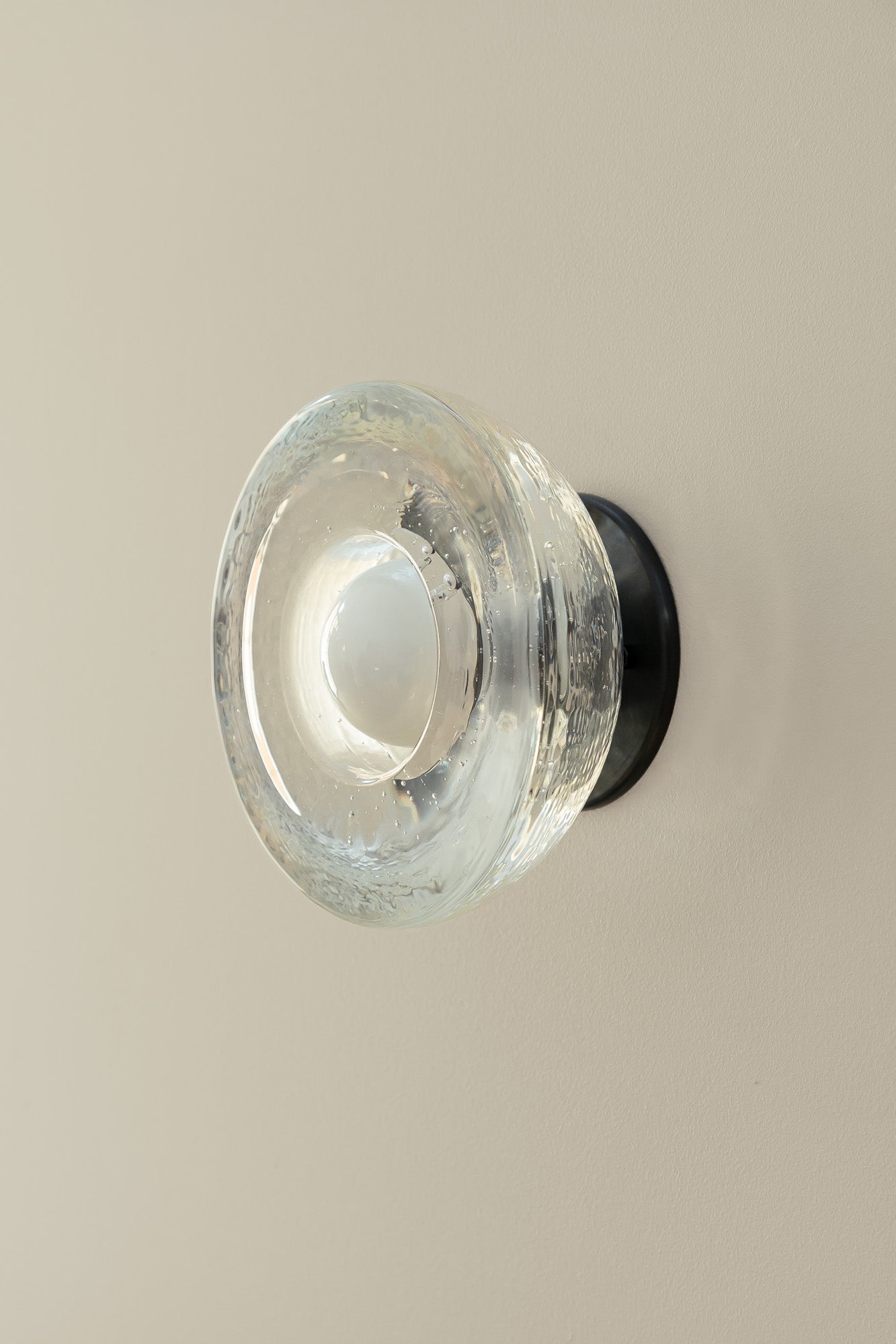 Aurelia Surface Sconce, Cast Glass - Marz DesignsMarz Designs