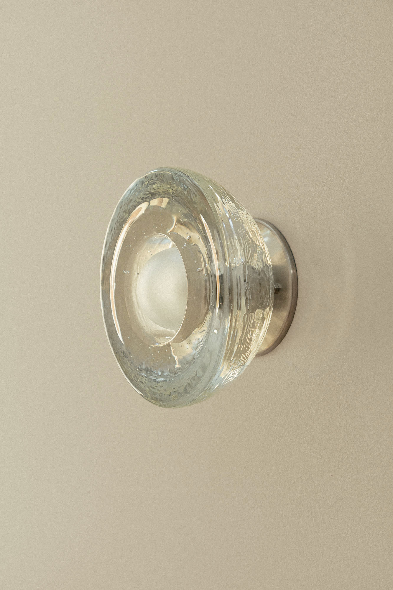 Aurelia Surface Sconce, Cast Glass - Marz DesignsMarz Designs
