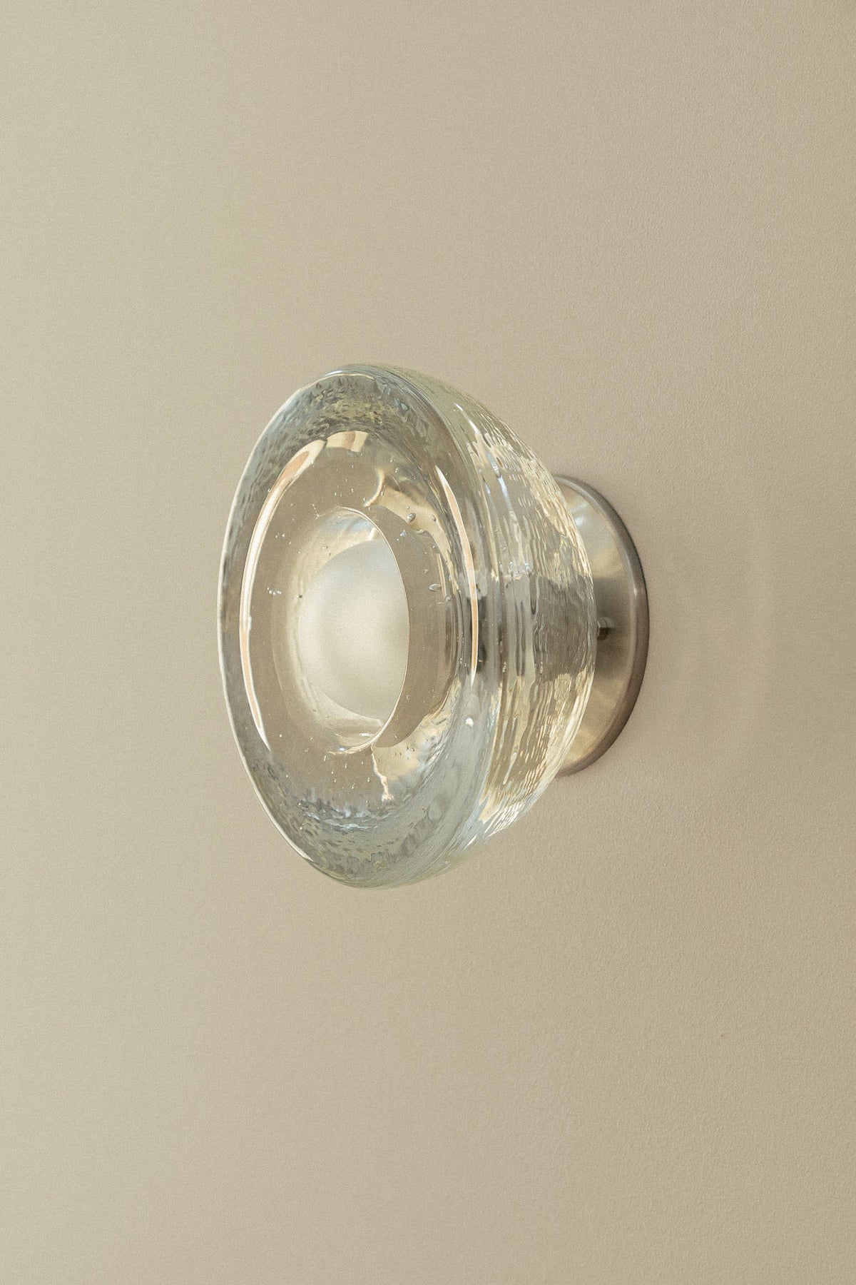 Aurelia Surface Sconce, Cast Glass - Marz Designs - Marz Designs - Aurelia Surface Sconce, Cast Glass
