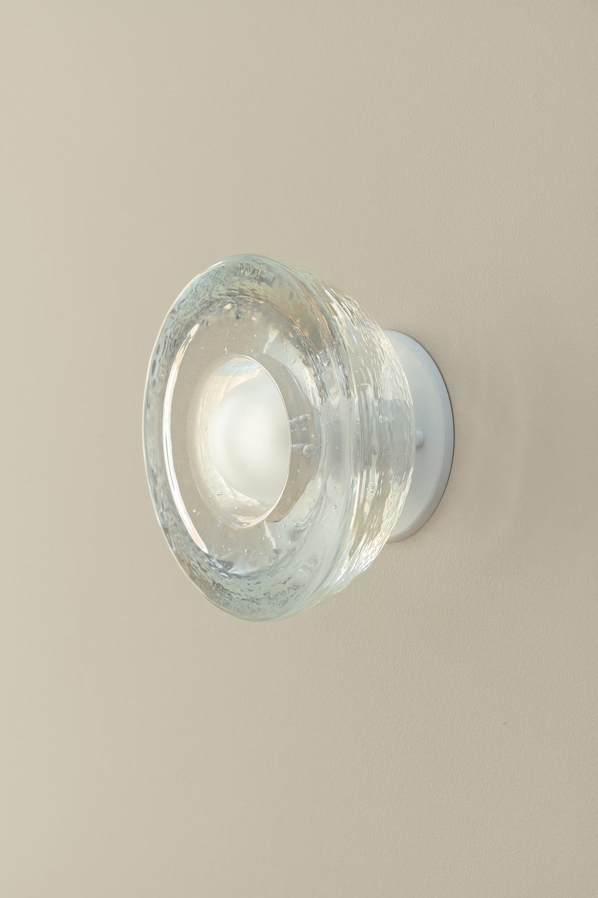 Aurelia Surface Sconce, Cast Glass - Marz Designs - Marz Designs - Aurelia Surface Sconce, Cast Glass