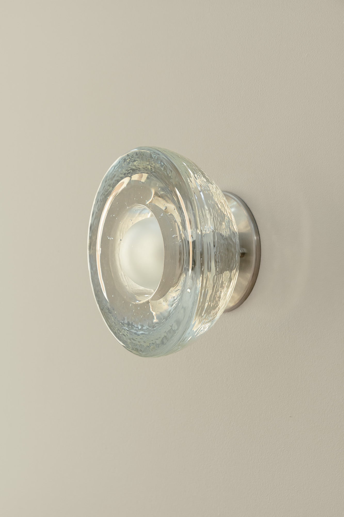 Aurelia Surface Sconce, Cast Glass - Marz Designs - Marz Designs - Aurelia Surface Sconce, Cast Glass