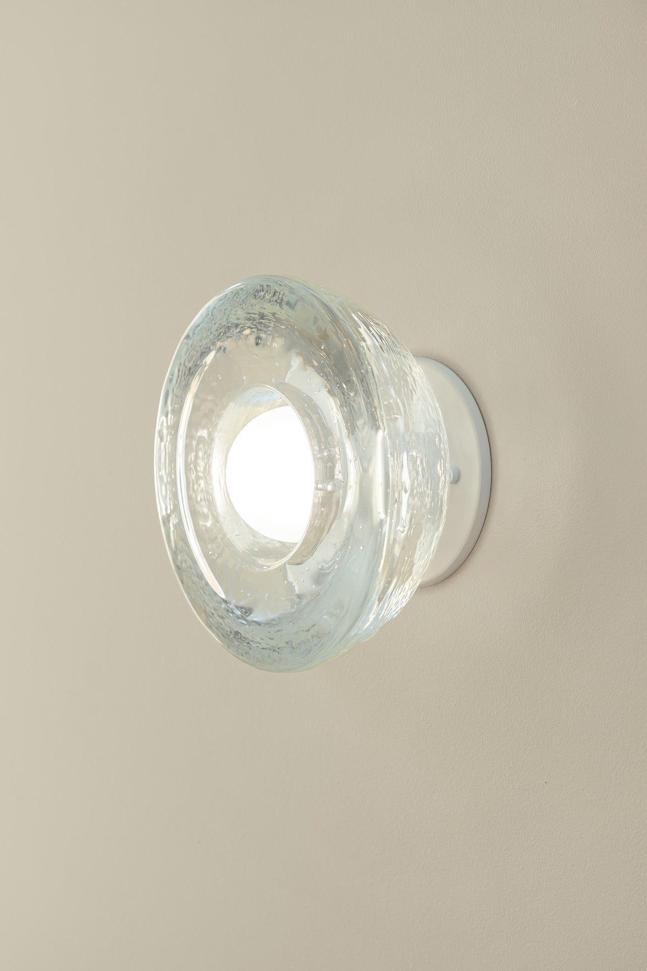 Aurelia Surface Sconce, Cast Glass - Marz DesignsMarz Designs