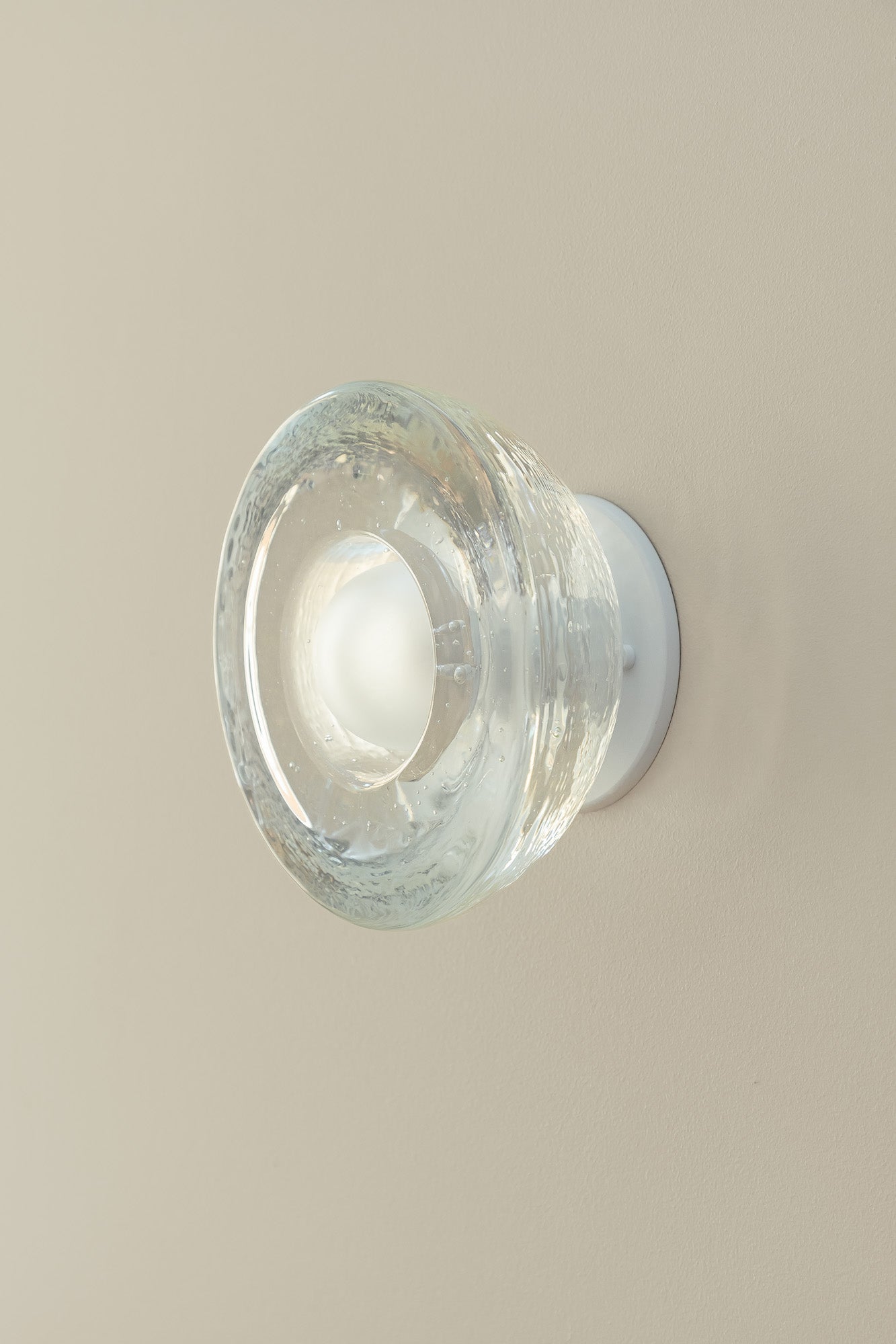 Aurelia Surface Sconce, Cast Glass - Marz DesignsMarz Designs