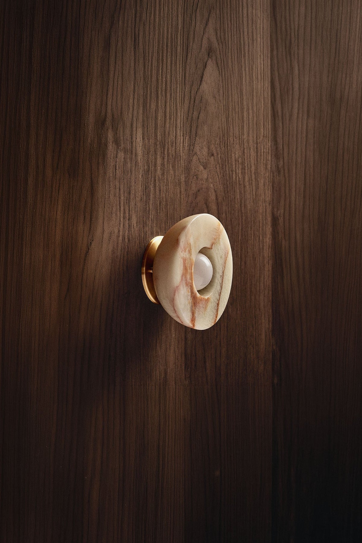 Aurelia Surface Sconce, Stone - Marz Designs - Marz Designs - Aurelia Surface Sconce, Stone