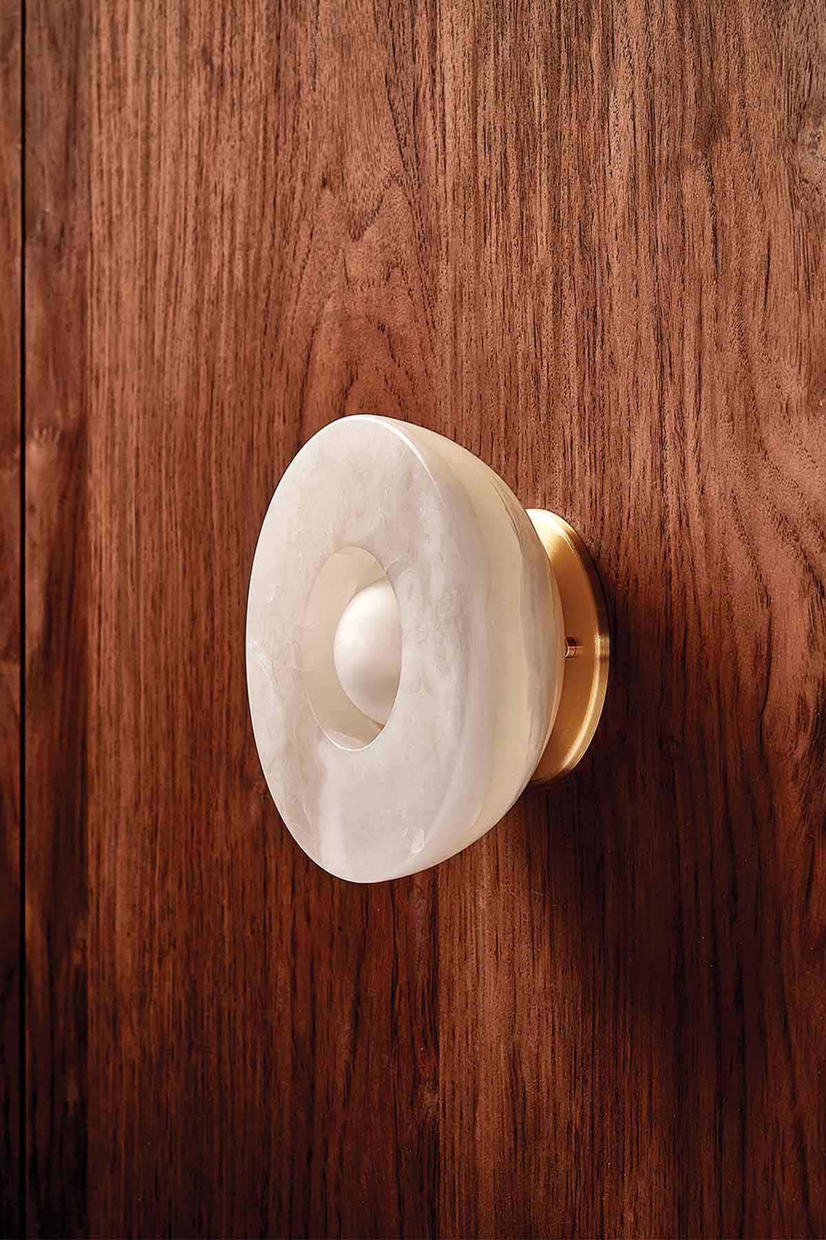 Aurelia Surface Sconce, Stone - Marz DesignsMarz Designs