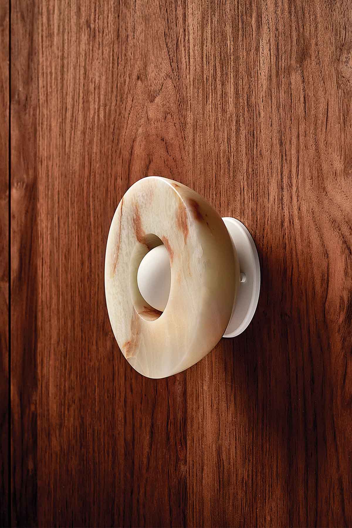 Aurelia Surface Sconce, Stone - Marz DesignsMarz Designs