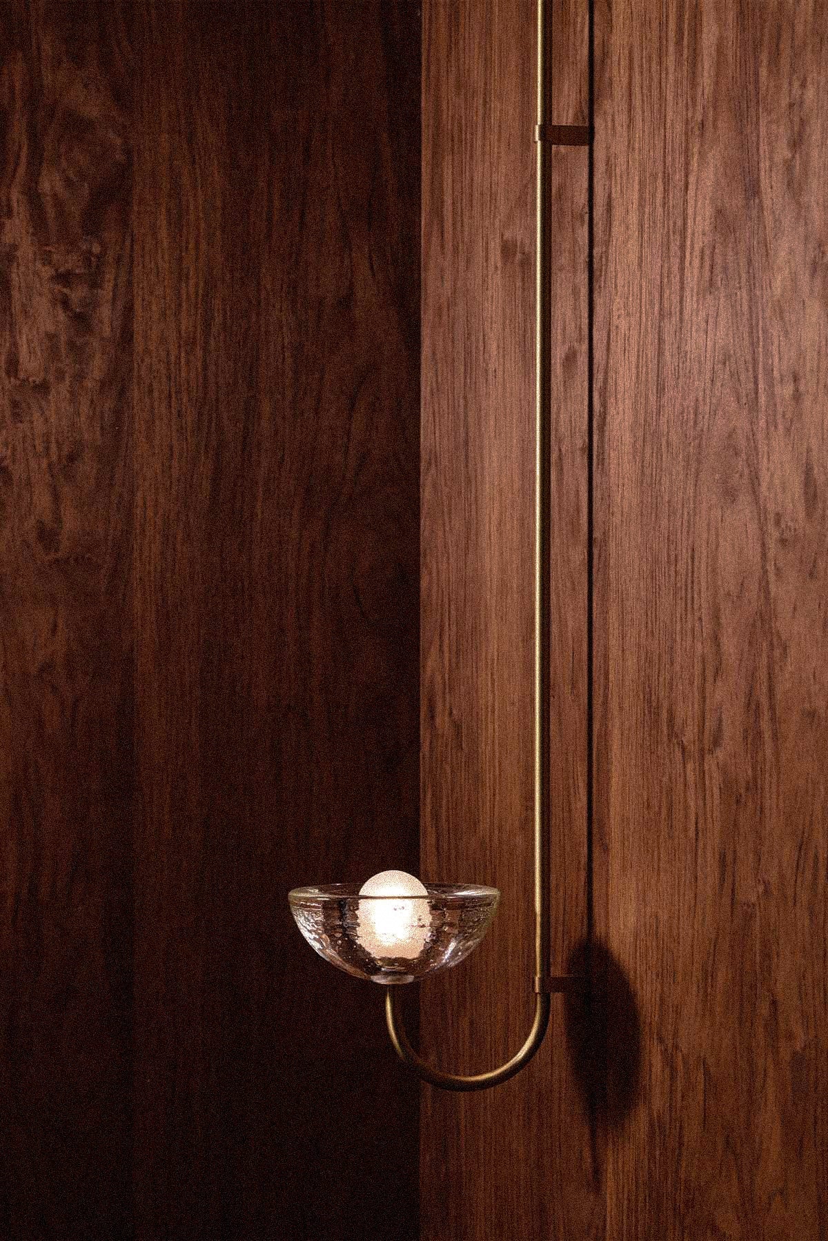 Aurelia Wall Light, Cast Glass - Marz DesignsMarz Designs