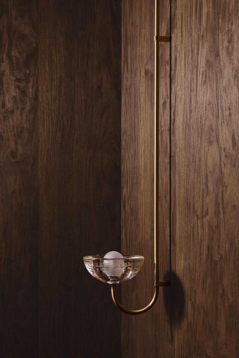 Aurelia Wall Light, Cast Glass - Marz Designs - Marz Designs - Aurelia Wall Light, Cast Glass
