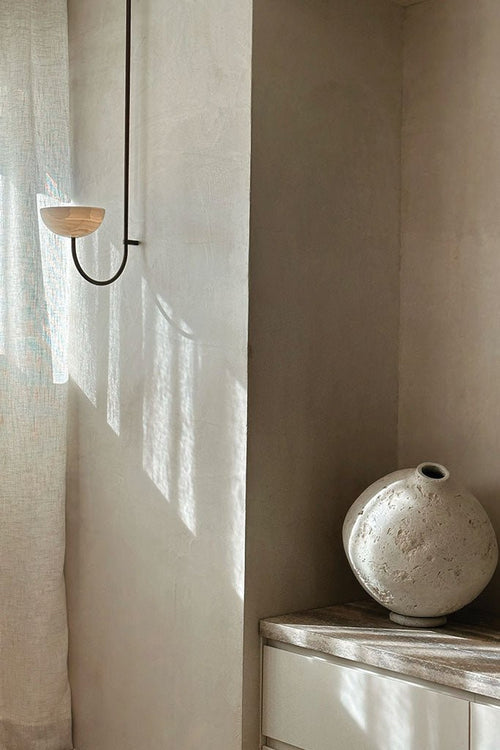 Aurelia Wall Light, Stone