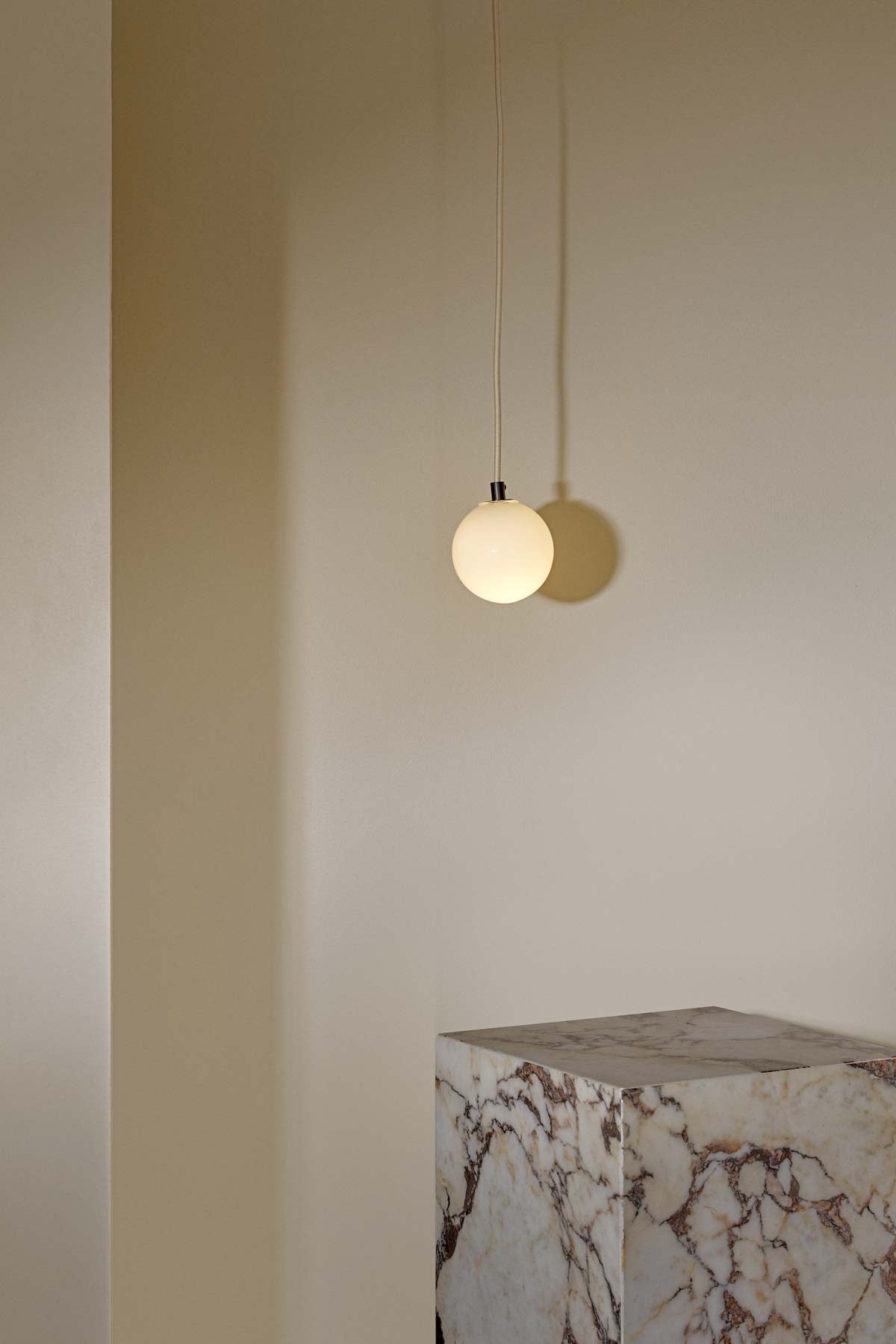 Orb Pendant Light · Fabric Flex · Small