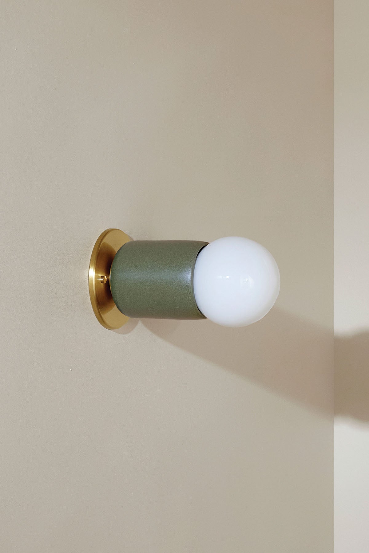 Terra 1 Surface Sconce, Slim Base