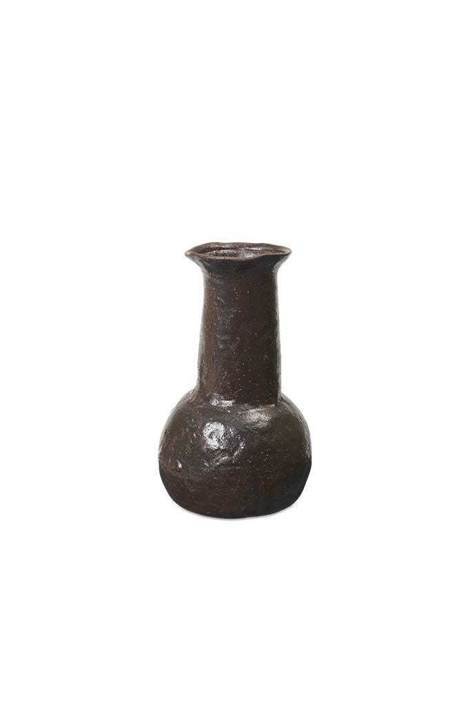 Ferm Living Doro Vase, H27 - Coffee