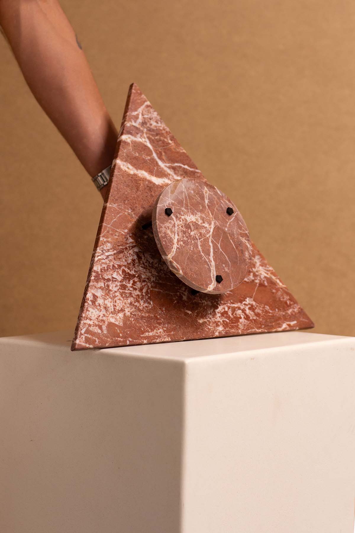 Bermuda Wall Light - Ochre, Brushed Black - Marz DesignsMarz Designs