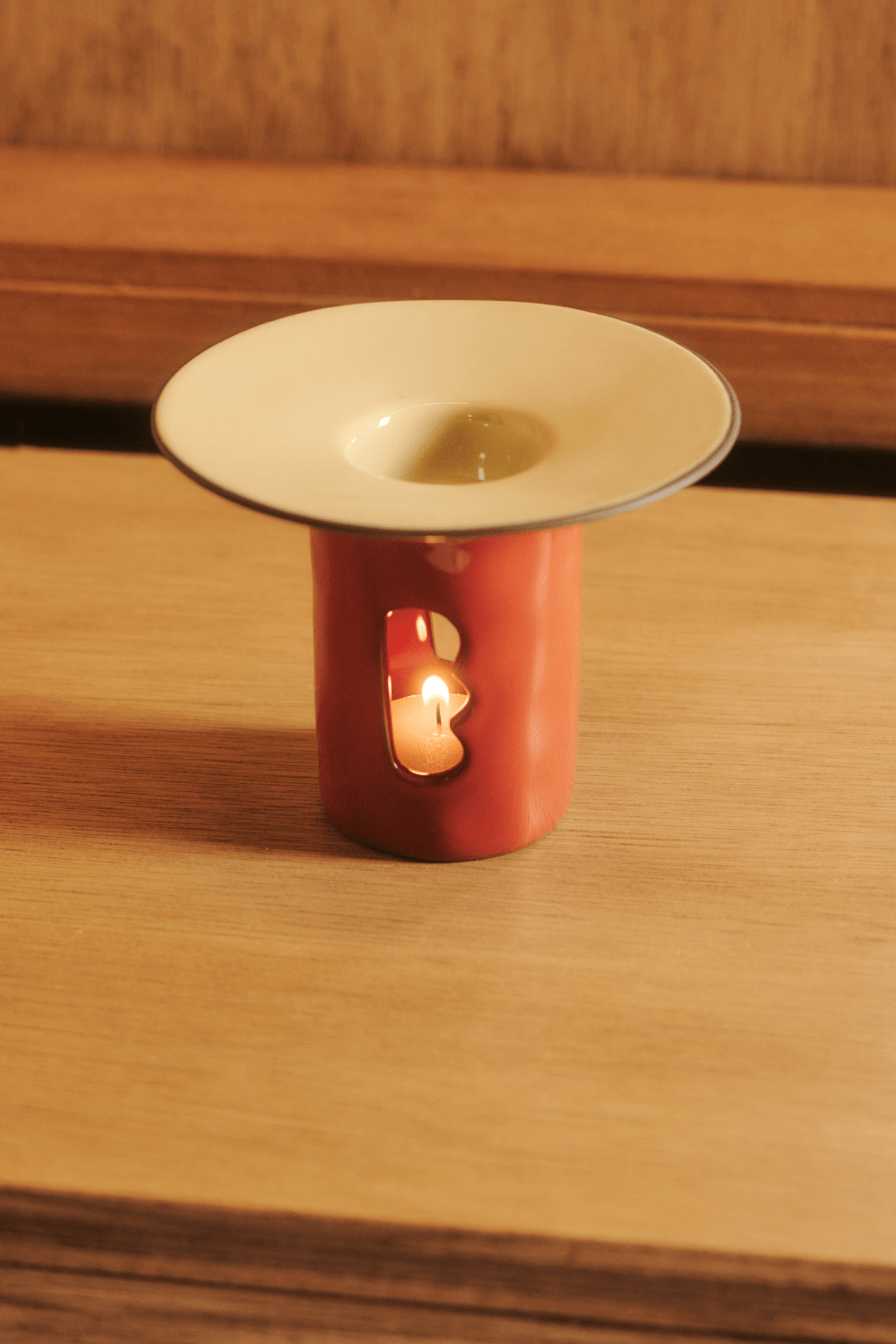 Black Blaze - Lumière Oil Burner in Ember - Marz Designs - Black Blaze - Black Blaze - Lumière Oil Burner in Ember